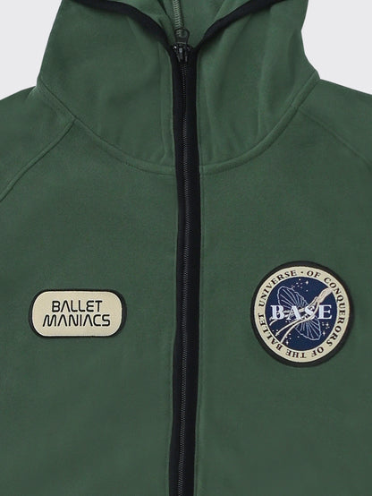 Interstellar hoodie | Saturated sage