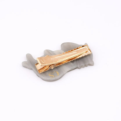 GREY CAT HAIR CLIP