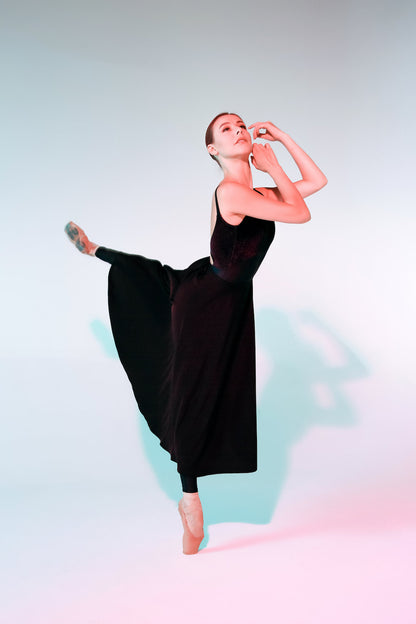Tunique-skirt Maxi by Kristina Kretova Black