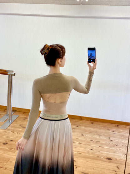 ［予約アイテム］Flow™ Blooming Max Rehearsal Skirt | Odile