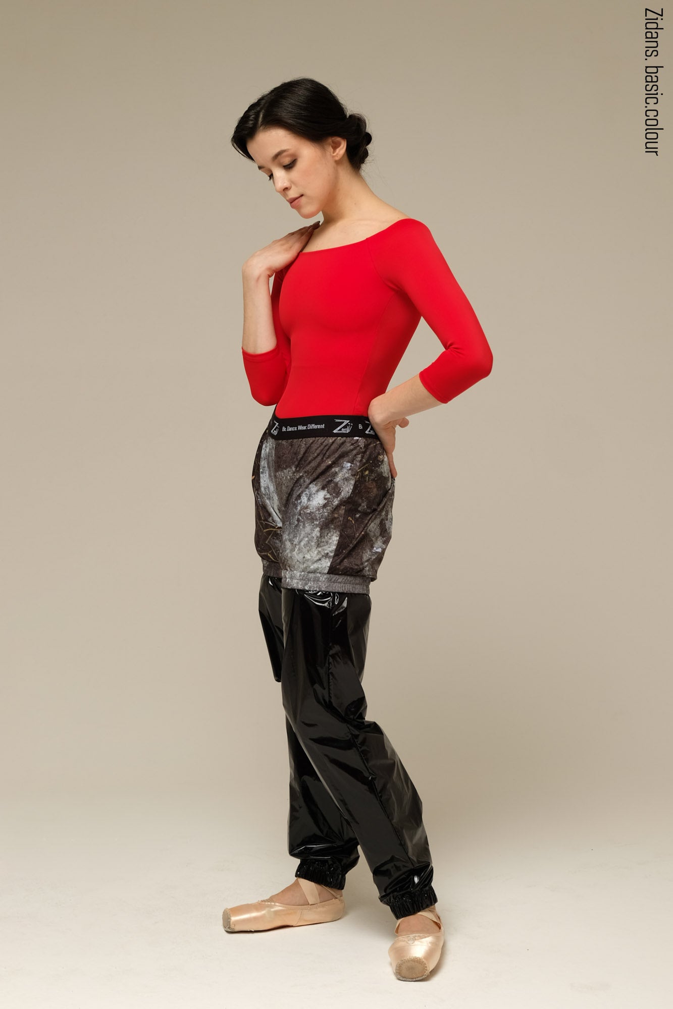 Pants + Shorts, stained in print | mud