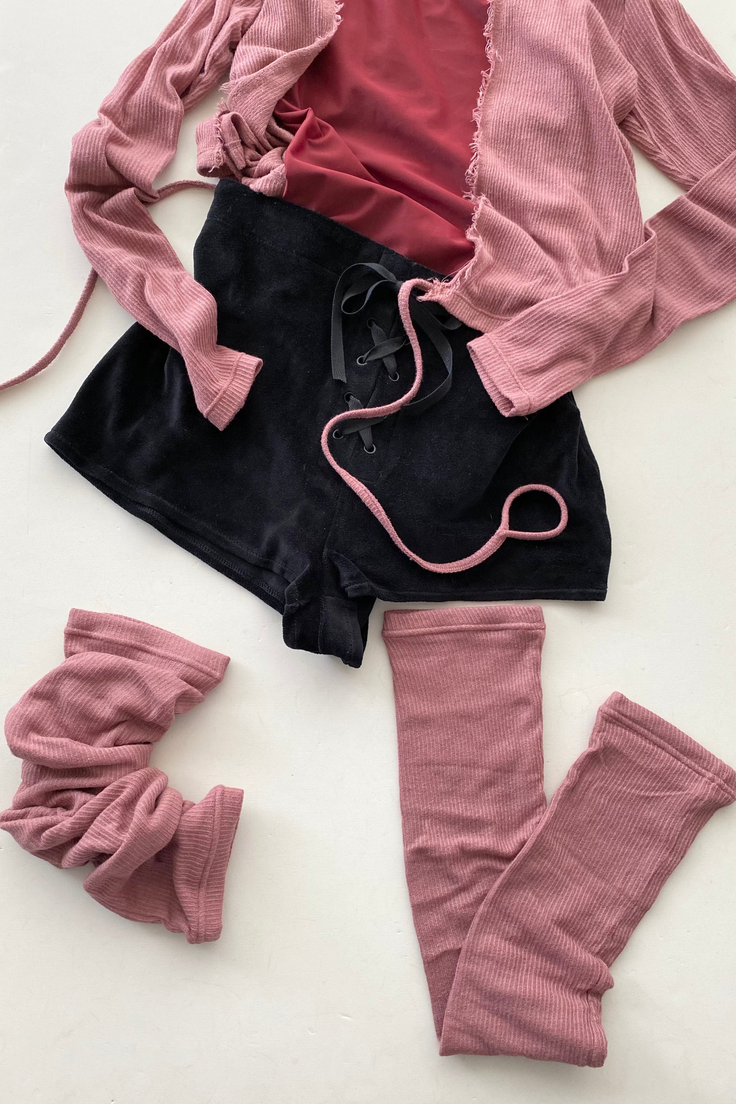 ORGANIC COTTON SHORT | VELVET BLACK