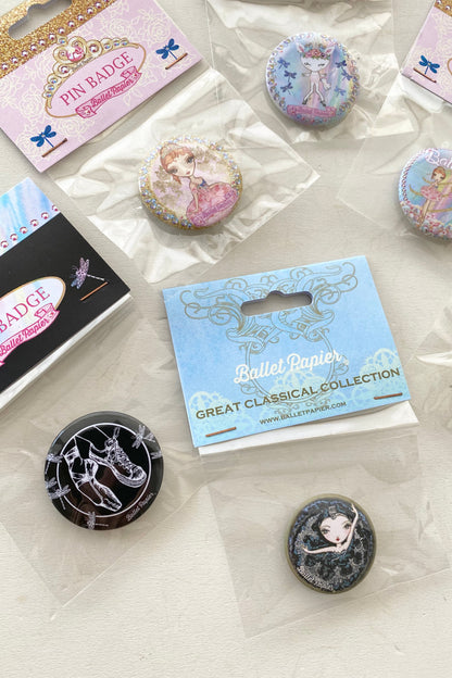 Ballet Papier Pin badge
