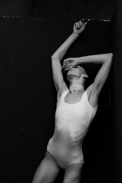 Louis leotard | White