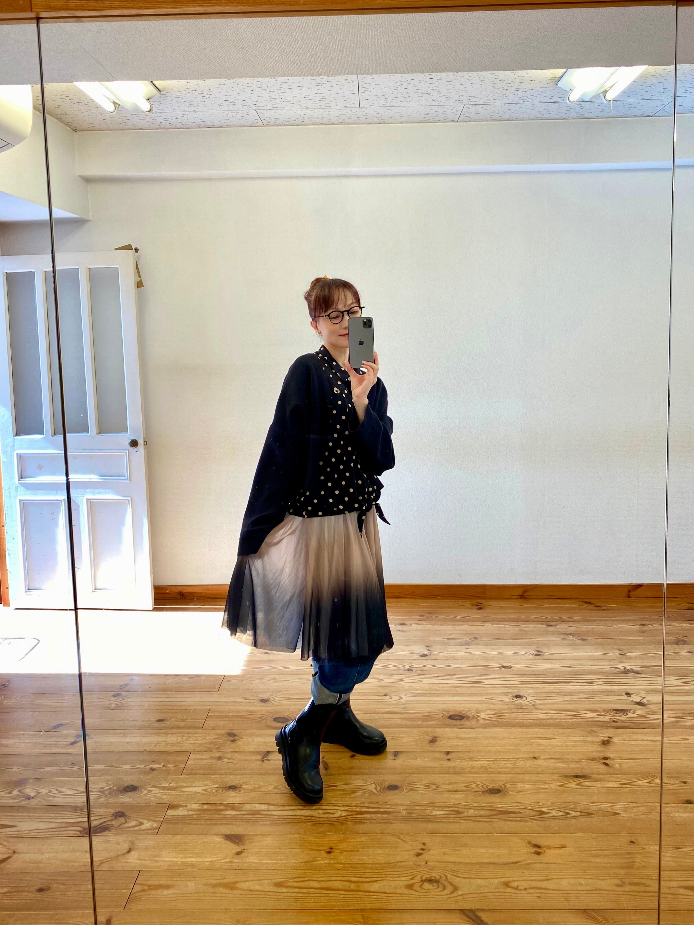 ［予約アイテム］Flow™ Blooming Max Rehearsal Skirt | Odile