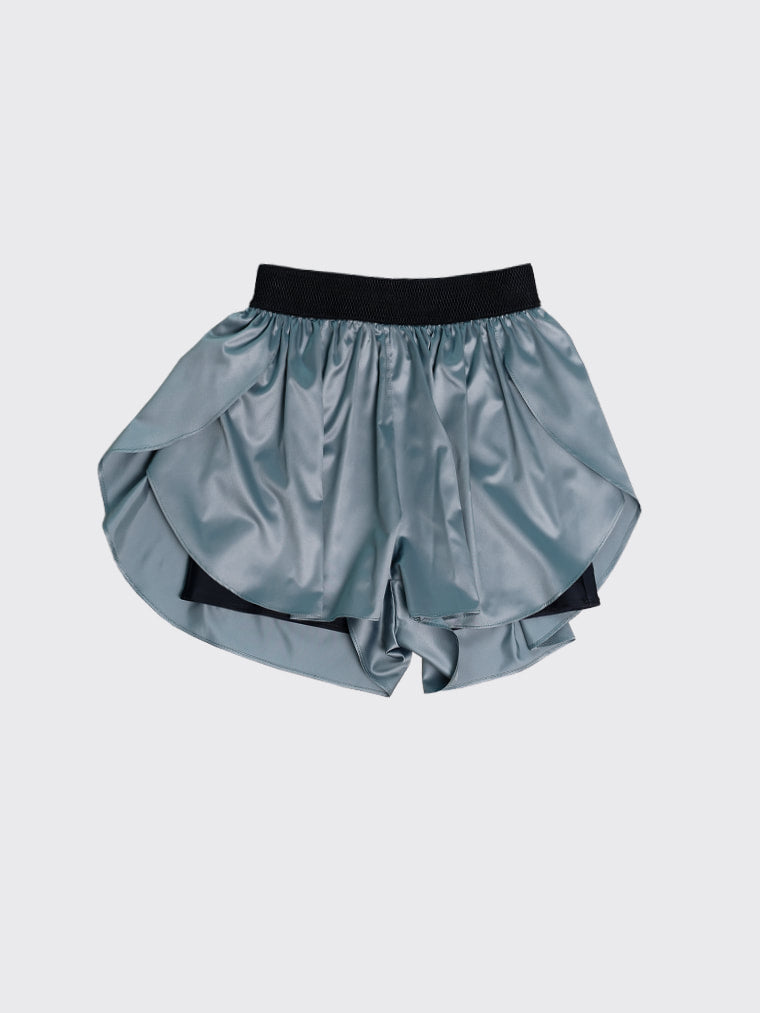 Fleur shorts | Underwater green/black