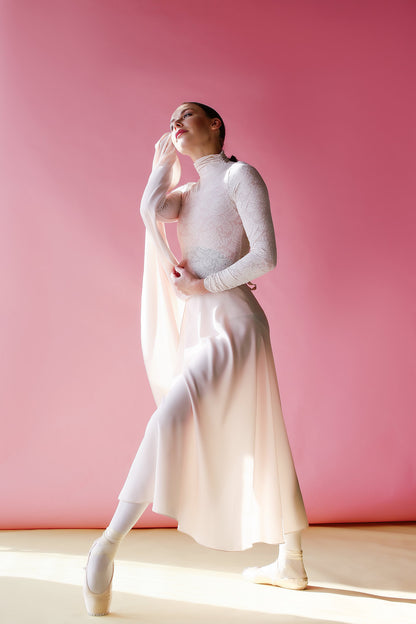 Tunique-skirt Maxi by Kristina Kretova Powder