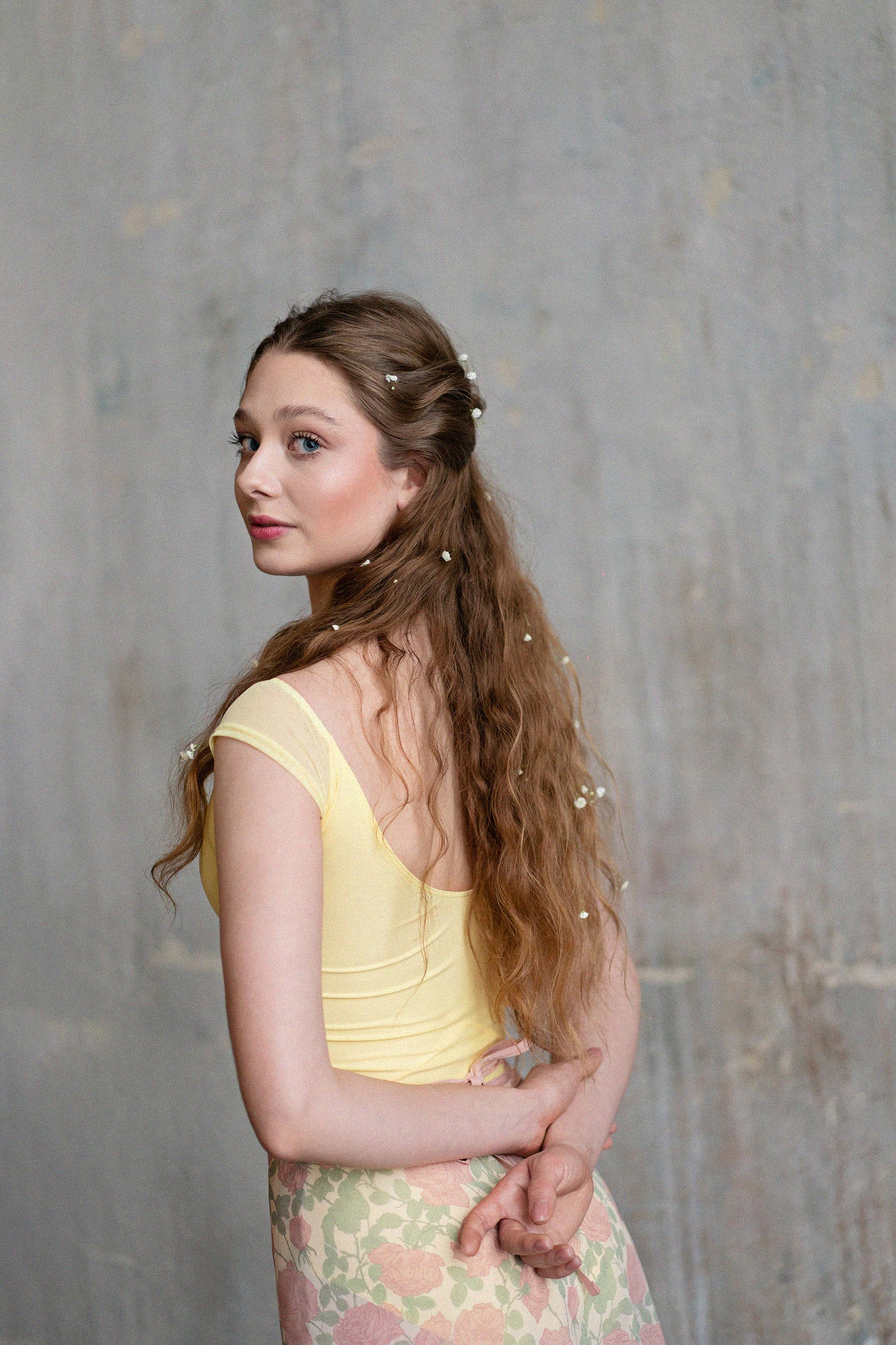 Leotard Papillion | Yellow narcissus