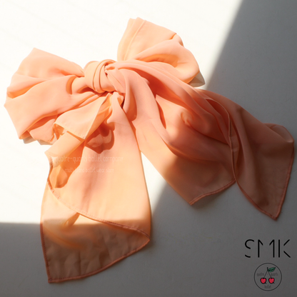 RECYCLED POLYESTER SCARF - SUNSET