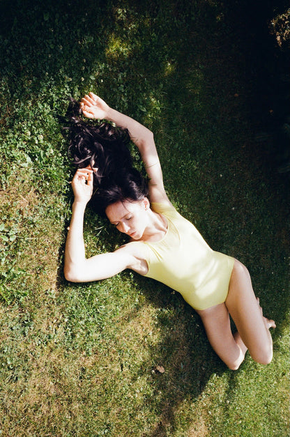 Leotard Papillion | Yellow narcissus