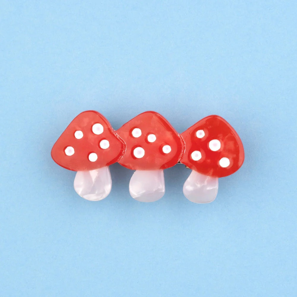 MUSHROOM HAIR CLIP