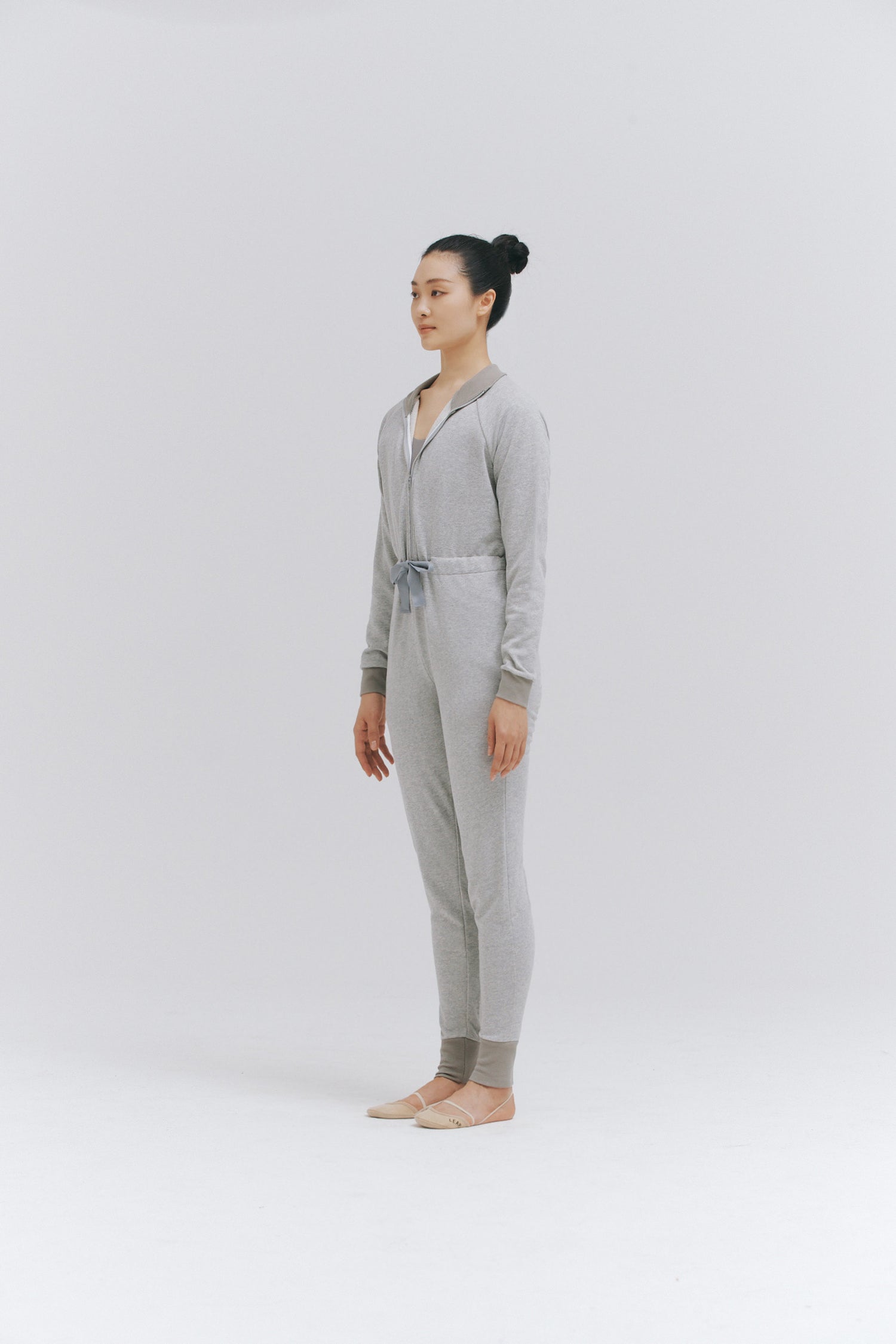 ORGANIC COTTON JUMPSUIT | GREY