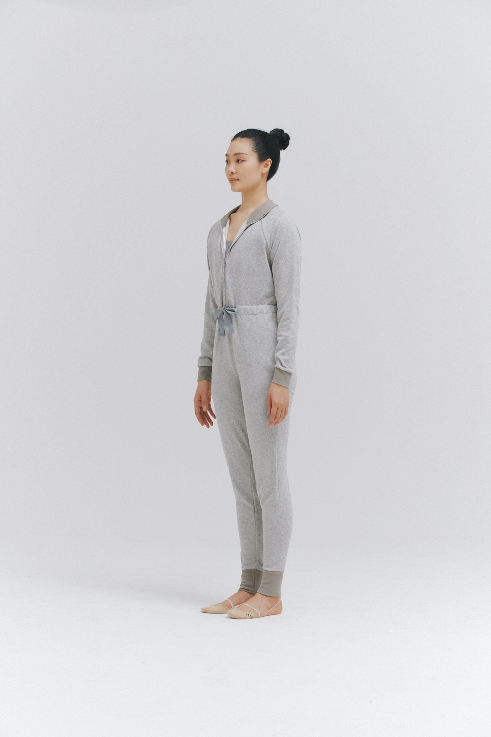 ORGANIC COTTON JUMPSUIT | GREY