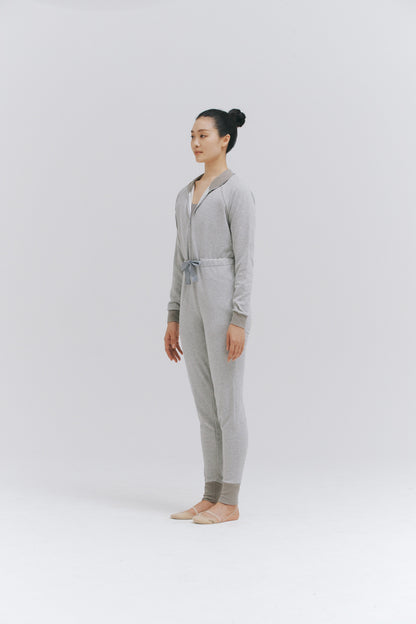 ORGANIC COTTON JUMPSUIT | GREY