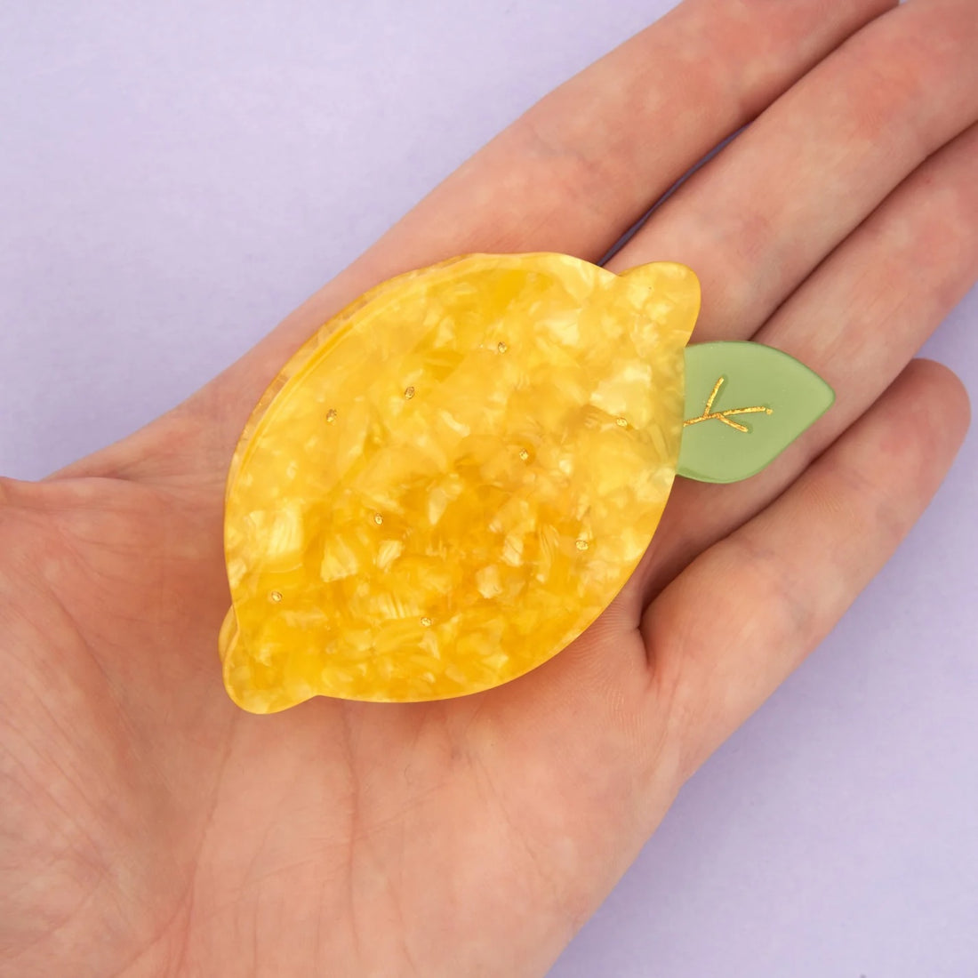 LEMON HAIR CLAW