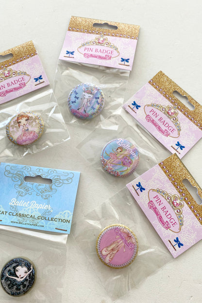 Ballet Papier Pin badge
