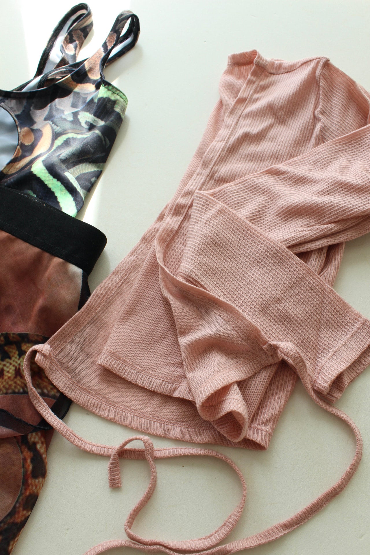 TENCEL™ WRAPPED TOP | LIGHT PINK