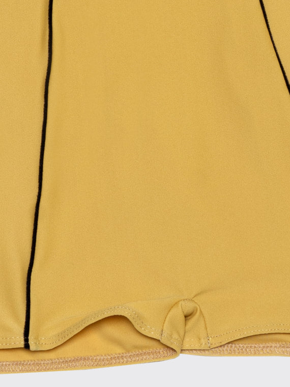 Corset leotard | Gold