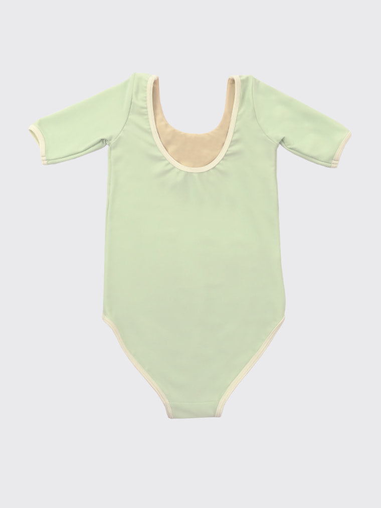 Montpensier girls leotard | Green apple