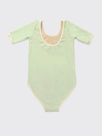 Montpensier girls leotard | Green apple