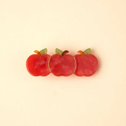 APPLE HAIR CLIP