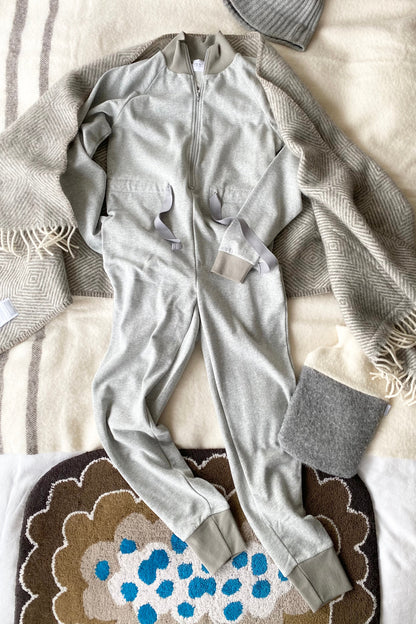ORGANIC COTTON JUMPSUIT | GREY
