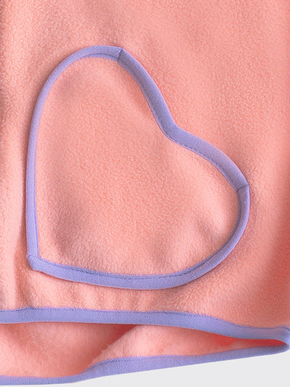 Jacket with hearts