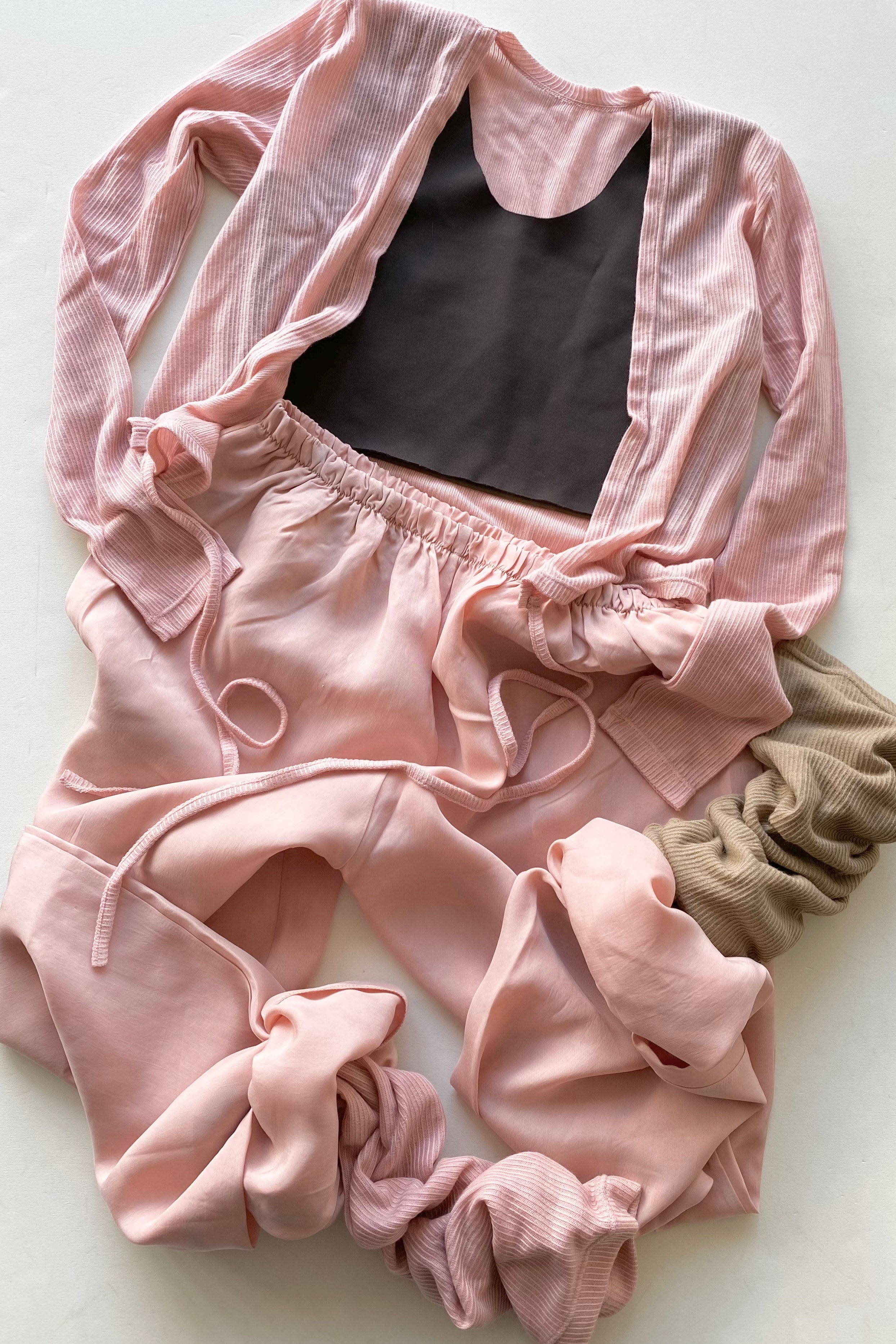 TENCEL™ WRAPPED TOP | LIGHT PINK