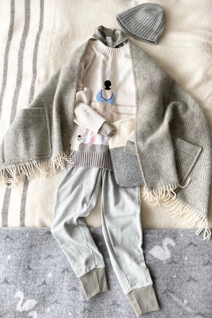 ORGANIC COTTON JUMPSUIT | GREY