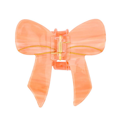 PINK RIBBON HAIR CLAW