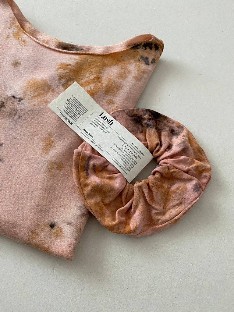 Lush scrunchie | Lava Blush
