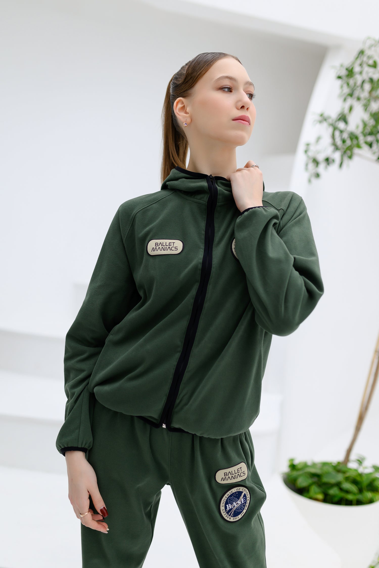 Interstellar hoodie | Saturated sage