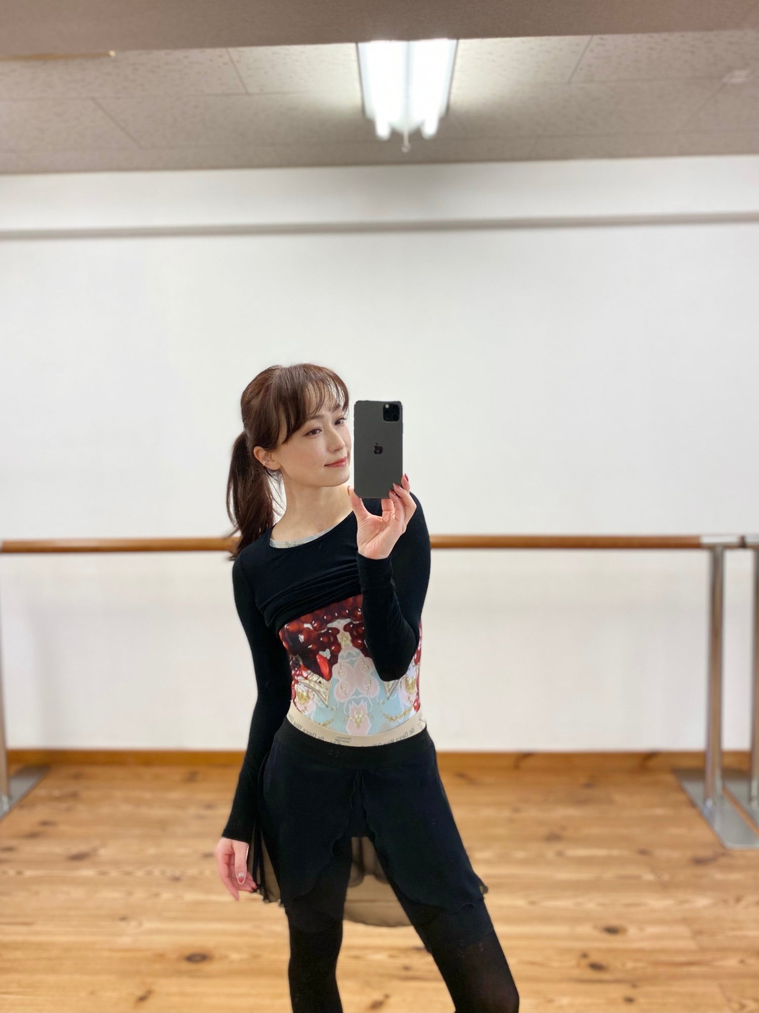 The Black Mini Skirt