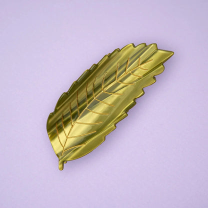 CHESTNUT LEAF HAIR CLAW