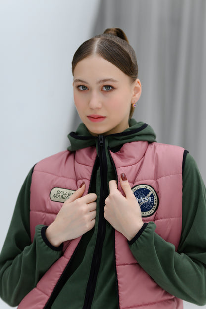 Interstellar vest | Dusty rose