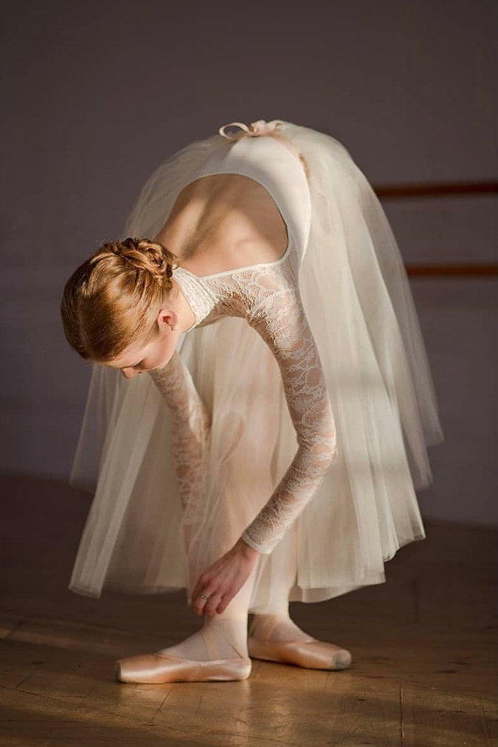 Leotard Casta Diva 2.0 by Evgenia Obraztsova | Champagne（なくなり次第終了）