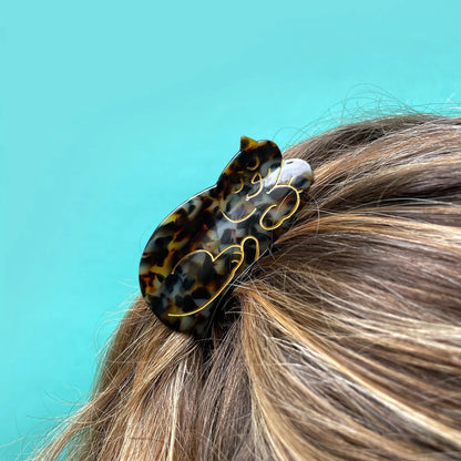 TORTOISESHELL CAT HAIR CLAW