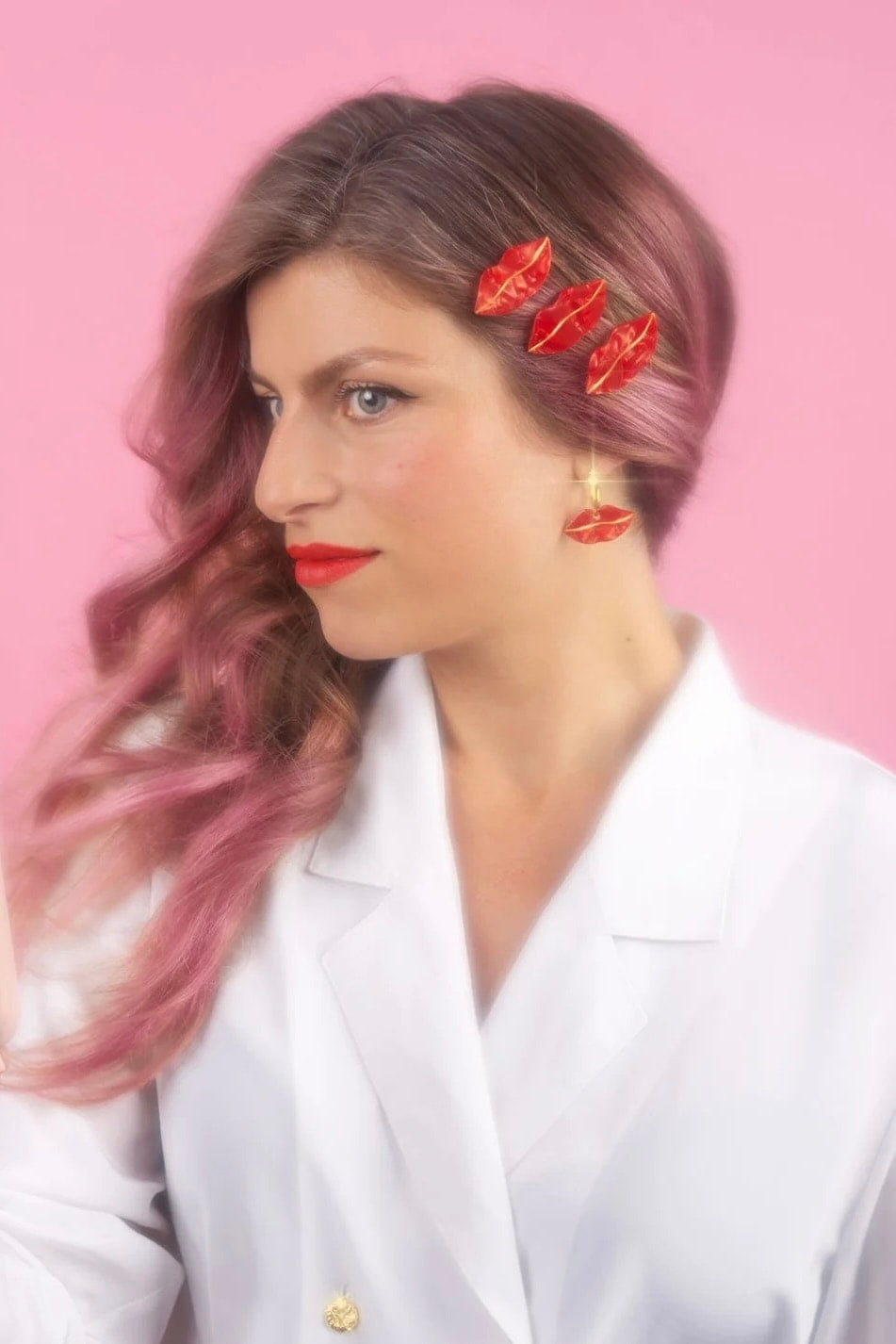 LIPS HAIR CLIP