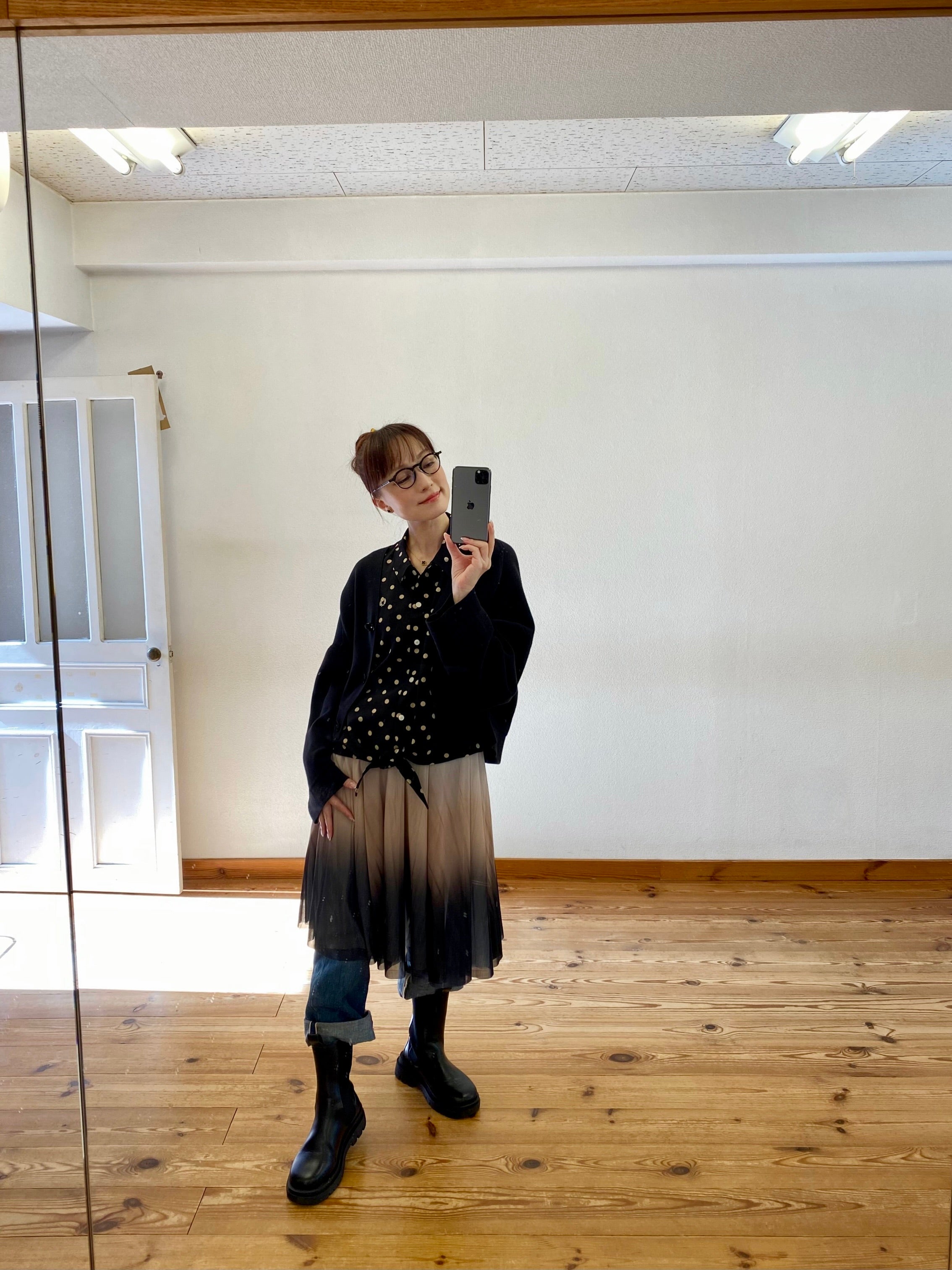 ［予約アイテム］Flow™ Blooming Max Rehearsal Skirt | Odile