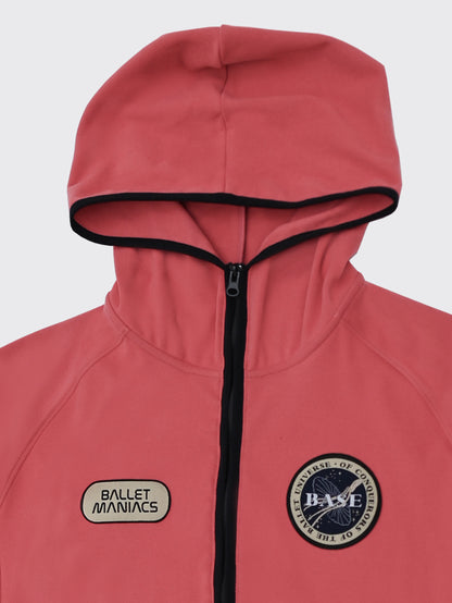 Interstellar hoodie | Terracotta rose