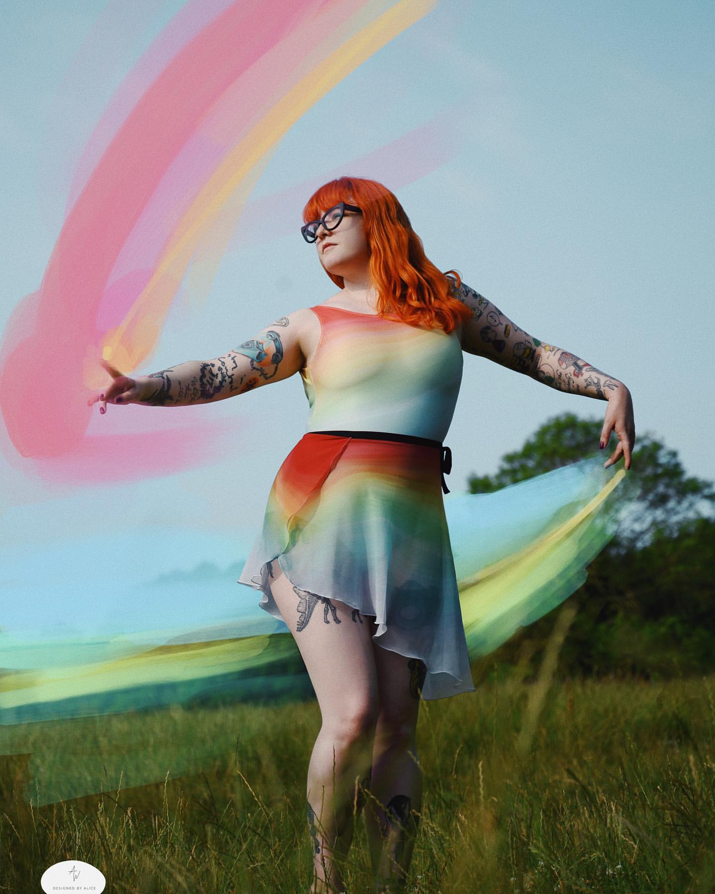 BODYSUIT // RAINBOW