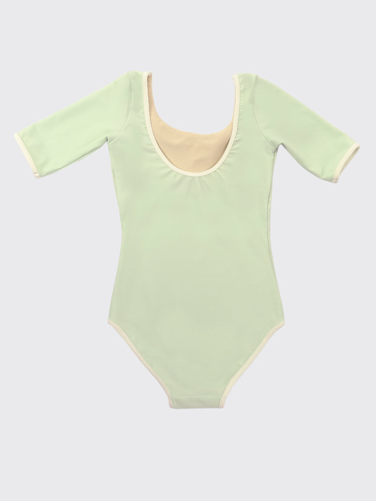 Montpensier girls leotard | Green apple