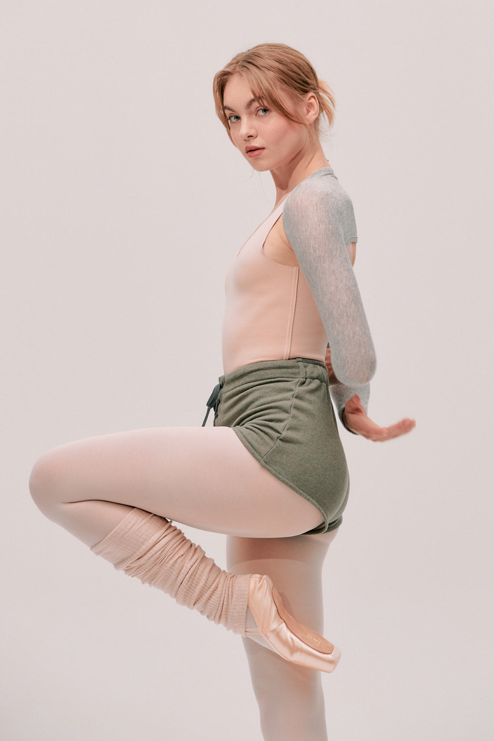 TENCEL™ ARMWARMER | Grey melange