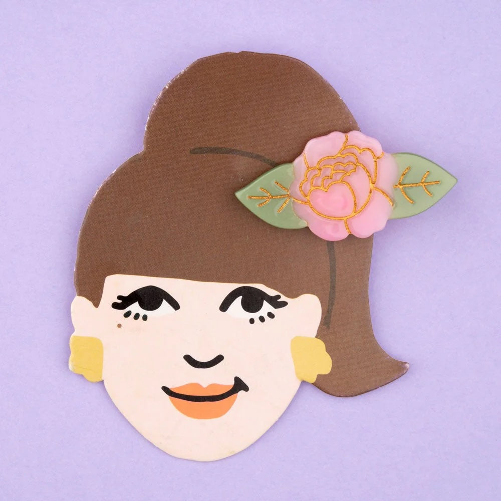 PEONY HAIR CLIP