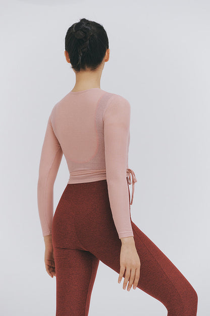 TENCEL™ WRAPPED TOP | LIGHT PINK