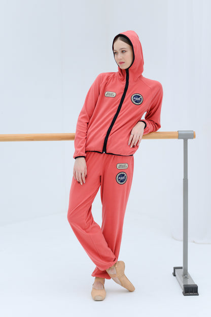 Interstellar hoodie | Terracotta rose