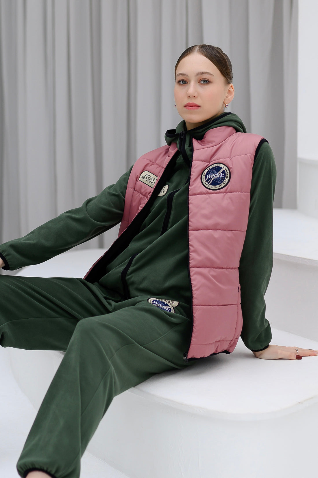 Interstellar vest | Dusty rose