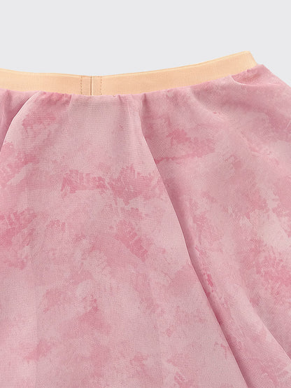 Girls tunique-skirt mini | Pastel pink