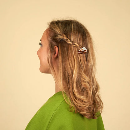 CARROT CAKE HAIR CLIP