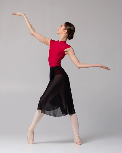 Tunique-skirt midi | Black